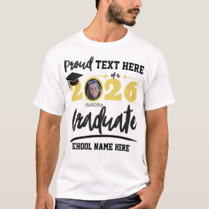 Abschluss-Klasse der personalisierten Proud-Famili T-Shirt