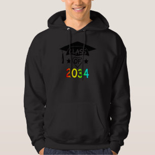 Abschluss-Klasse für Handdrucke der Klasse vor K 1 Hoodie