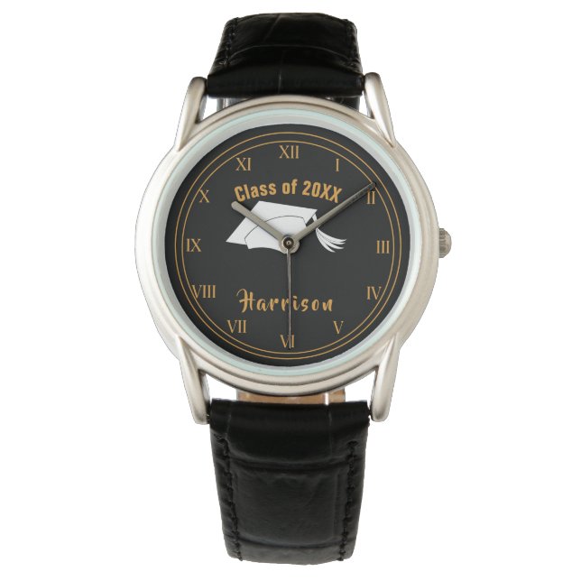 Abschluss-Klasse für Personalisierte Keepake Watch Armbanduhr (Vorderseite)