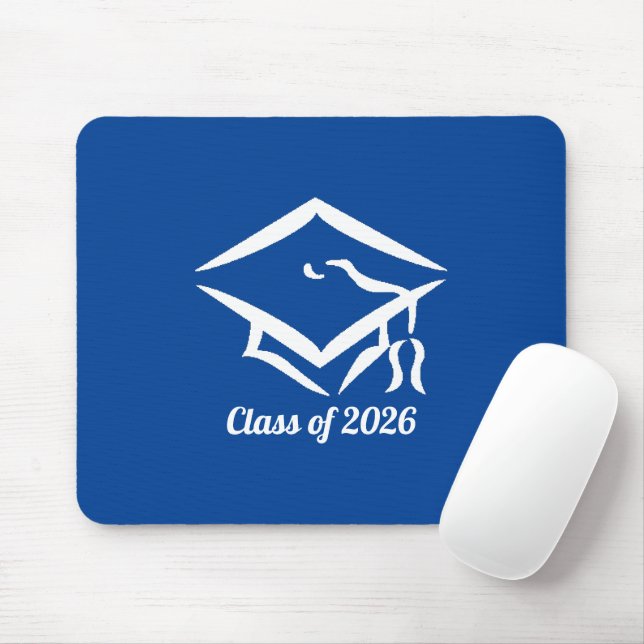 Abschluss Klasse von 20?? BLUWHING Customize Year Mousepad (Mit Mouse)