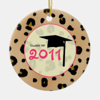 Abschluss-Klasse von Leopard-Druck 2011 u. Rosa