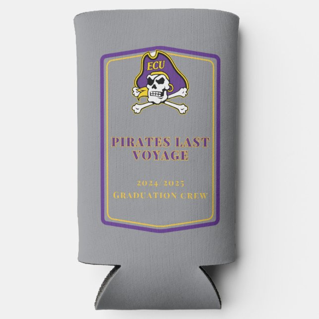 Abschluss Koozie - Grau Selters Dosenkühler (Vorderseite)