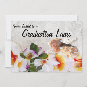 Abschluss Luau Open House Einladung