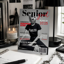Abschluss Magazin-Cover Ankündigung für Senioren