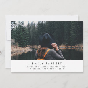 Abschluss modern minimalistisch elegant stilvoll