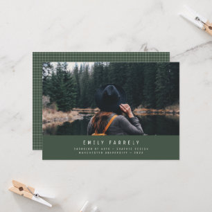 Abschluss modern minimalistisch elegant stilvoll g