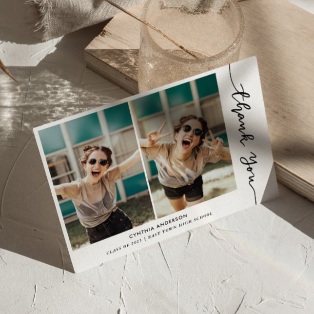 Abschluss Modern Vielen Dank, dass Sie sich für di Einladung (Von Creator hochgeladen)