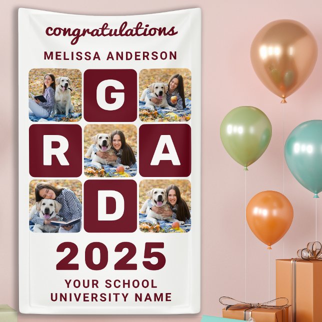 Abschluss Moderne, feine, individuell angepasste 5 Banner (Von Creator hochgeladen)