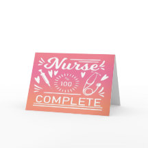 Abschluss Moderne rosa Grad Nurse