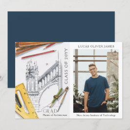 Abschluss Moderner Ingenieur für Foto-Architektur