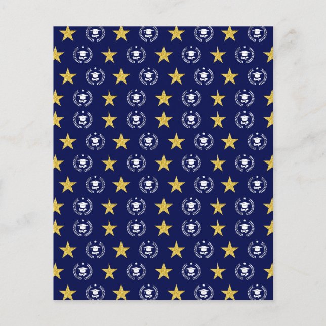 Abschluss Muster Scrapbook (Vorderseite)