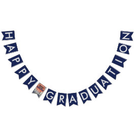 Abschluss NAME Basketball Navy Blue Wimpelkette