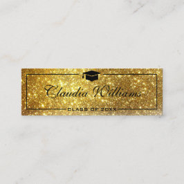 Abschluss Name Card . Elegante klassische Einsteck Telefonnummerkarte
