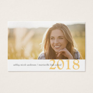 Abschluss Name Cards Moderne Klasse des Jahres