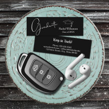 Abschluss Name Class Details Schwarz