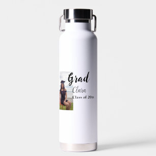 Abschluss Name der Klasse von 20xx Gratulation Fot Trinkflasche