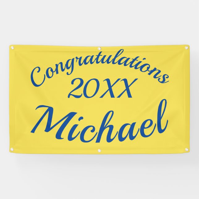 Abschluss-offenes Haus-Party Banner (Horizontal)