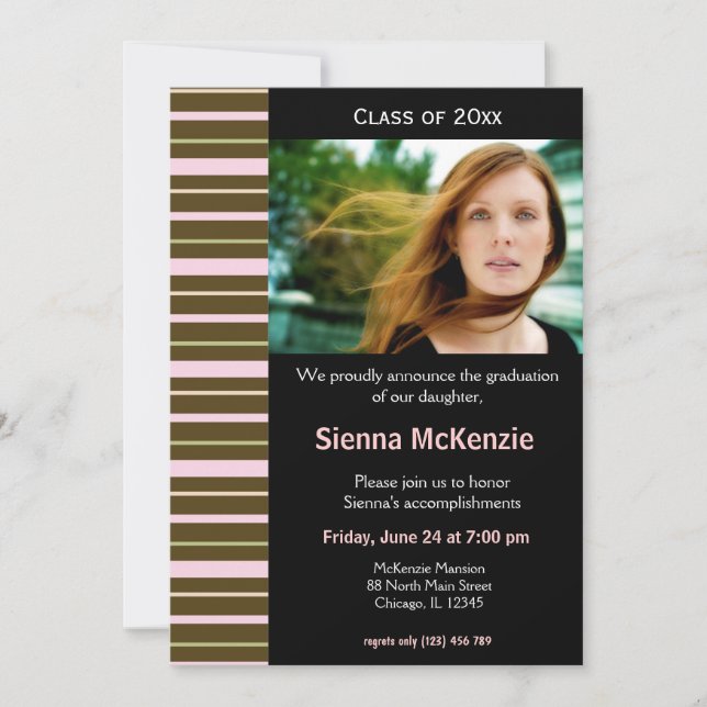 Abschluss Open House Einladung (Vorderseite)