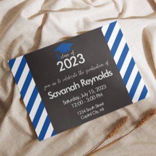 Abschluss Open House Einladung mit Foto