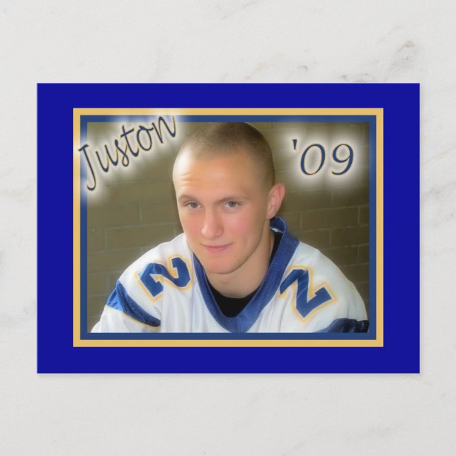 Abschluss Open House Einladungspostkarte (Vorderseite)