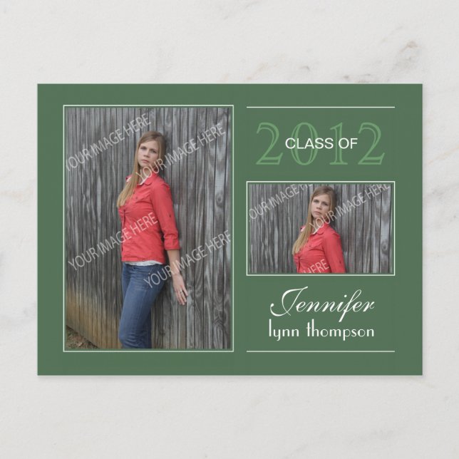 Abschluss Open House Postcard Ankündigungspostkarte (Vorderseite)