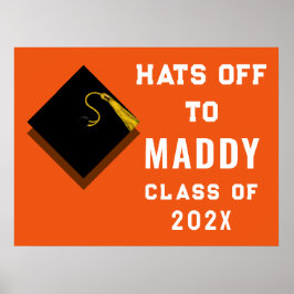 Abschluss Orange 2025 Poster
