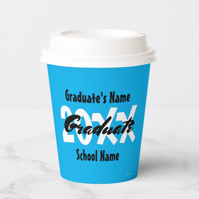 Abschluss Paper Cups - HAMbyWG Pappbecher (Vorderseite)