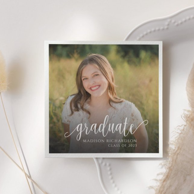 Abschluss Paper für modernes Skript-Foto Serviette (Von Creator hochgeladen)