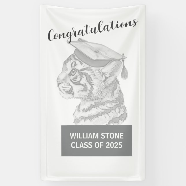 Abschluss Personalisiert Banner (Vertikal)