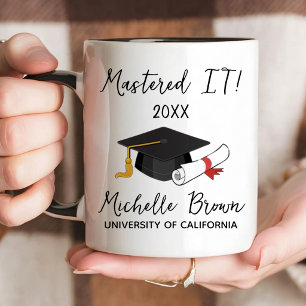 Abschluss Personalisierter Master-Abschluss Gesche Tasse