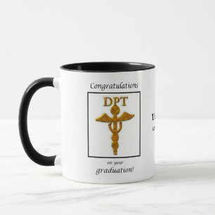 Abschluss Physikalische Therapie Gratulation Tasse