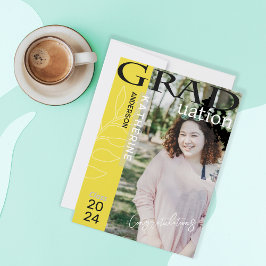 Abschluss Poster Styling Foto Green Feiertagskarte