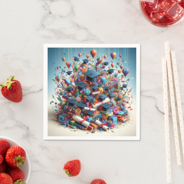 Abschluss Pride Serviette (Beispiel)