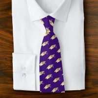 Abschluss Purple Gold Folie Kappe Symbol Muster Fe