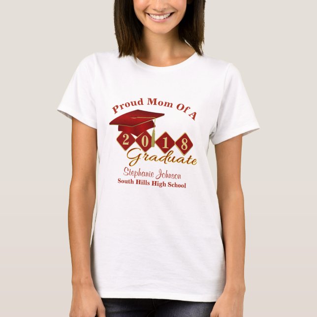 Abschluss Red Gold 20XX T-Shirt (Vorderseite)