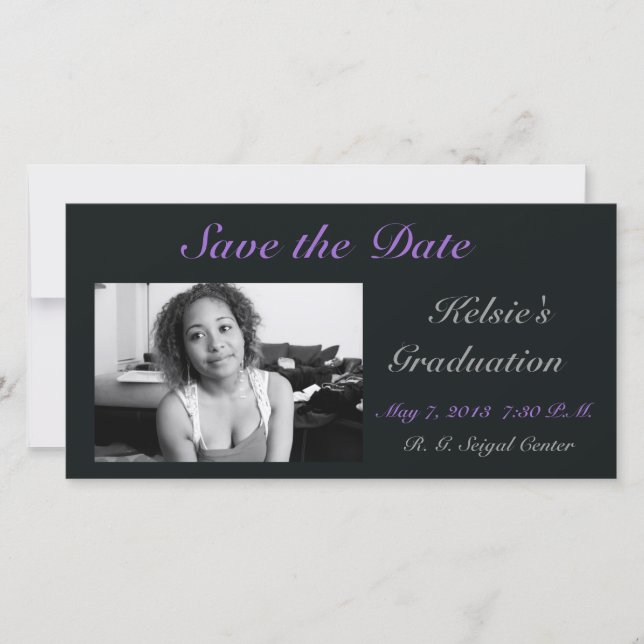 Abschluss Save The Date (Vorderseite)
