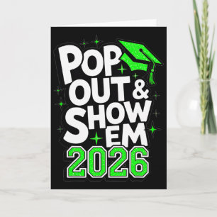 Abschluss Schwarze Frau 2026 Seniors Hbcu Tochter Karte