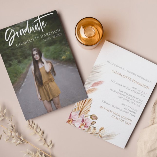 Abschluss Script-Foto-Party Einladung (Von Creator hochgeladen)