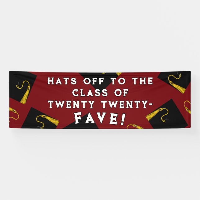 Abschluss Senior Class 2025 Banner (Horizontal)