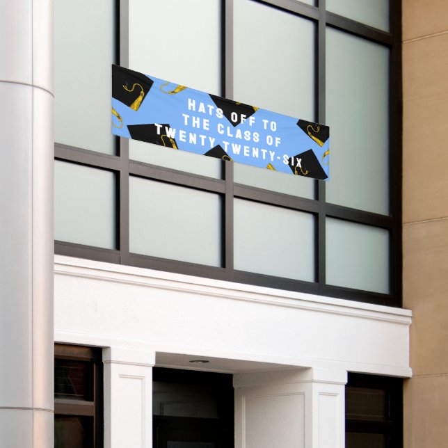 Abschluss Senior Class 2025 Banner (Äußeres Gebäude)