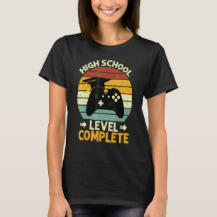 Abschluss Senior Gamer High School Grad T-Shirt