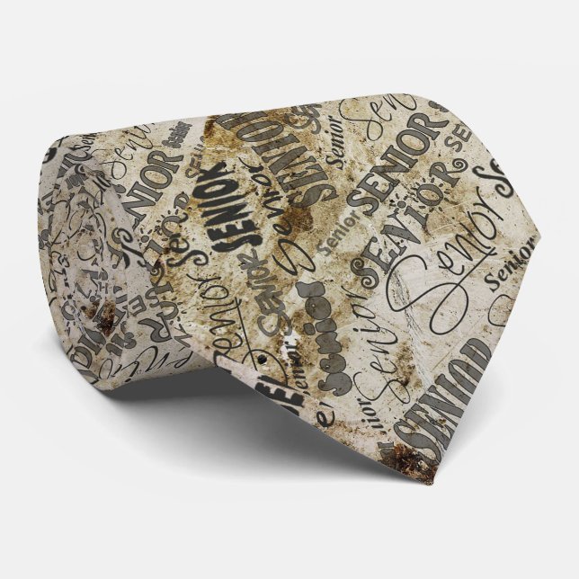 Abschluss Seniors Krawatte (Gerollt)