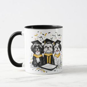 Abschluss Shih Tzu Dogs Tasse