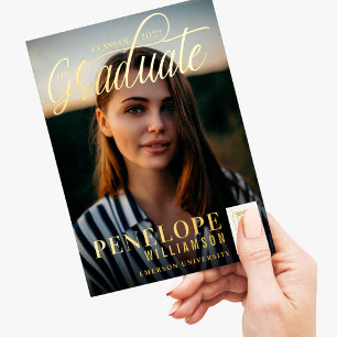 Abschluss-Skript-Foto-Magazin-Abschlussfeier Folieneinladung