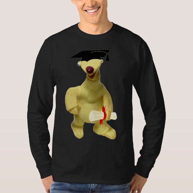 Abschluss Sloth T-Shirt (Vorderseite)