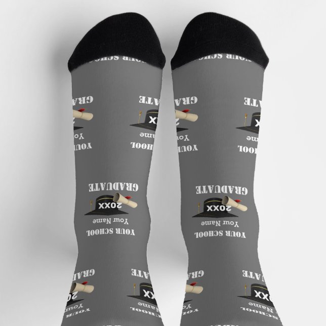 Abschluss Socks HAMbyWG Socken (Oben)