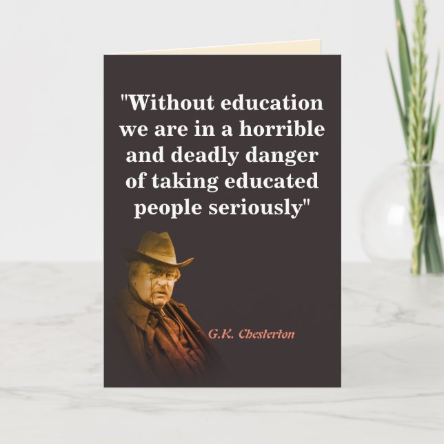 Abschluss Spaß Karte (Vorderseite)