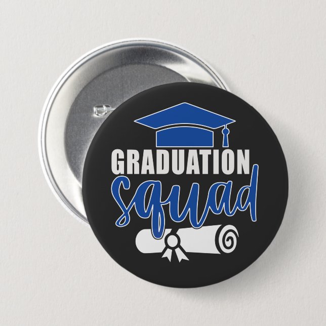 Abschluss Squad 2023 Graduate Button (Vorne & Hinten)