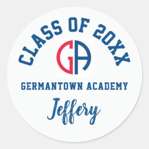 Abschluss Stickers Germantown Academy, Custom