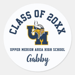 Abschluss Stickers Upper Merion High School